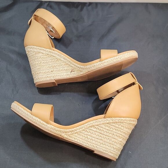 A.NEW DAY WEDGE ESPADRILLE OPEN TOE SANDAL - Picture 8 of 14